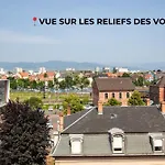 Apartment Ganzaliesele, Ideal Escapade A Deux, Vue Vosges, Gare A 2 Minutes A Pied, Centre Historique De Colmar, Lumineux Et Calme, Arrivee Autonome Colmar