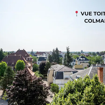 Appartement Ganzaliesele, Ideal Pro, Gare A 2 Minutes A Pied, Bus Devant L'Immeuble, Arrivee Autonome, Wifi, Centre Historique De Colmar, Appartement Lumineux Et Calme,